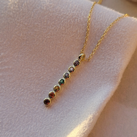 Alignment — 7 Stone Chakra Ritual Necklace | 14K Gold Over Sterling Silver