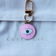 RETRO TURKISH EVIL EYE PROTECTION KEYCHAIN / BAG CHARM