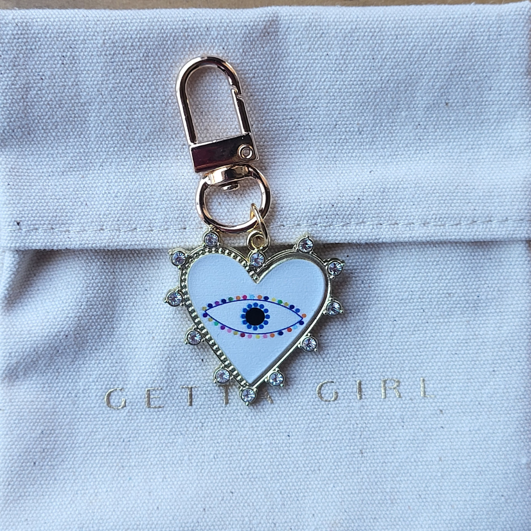 Karma Keychain: Protection & Love Keychain / Bag Charm