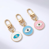 RETRO TURKISH EVIL EYE PROTECTION KEYCHAIN / BAG CHARM