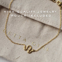 DAINTY GOLD & SILVER SNAKE BRACELET