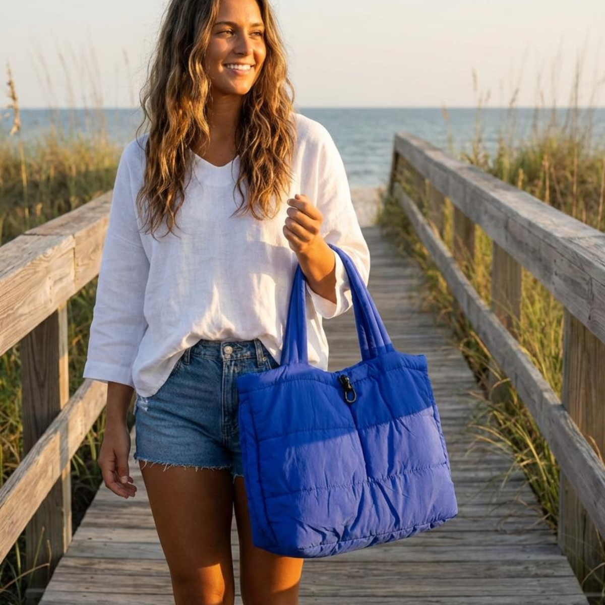 PUFFER SOFT RELAXED LARGE TOTE