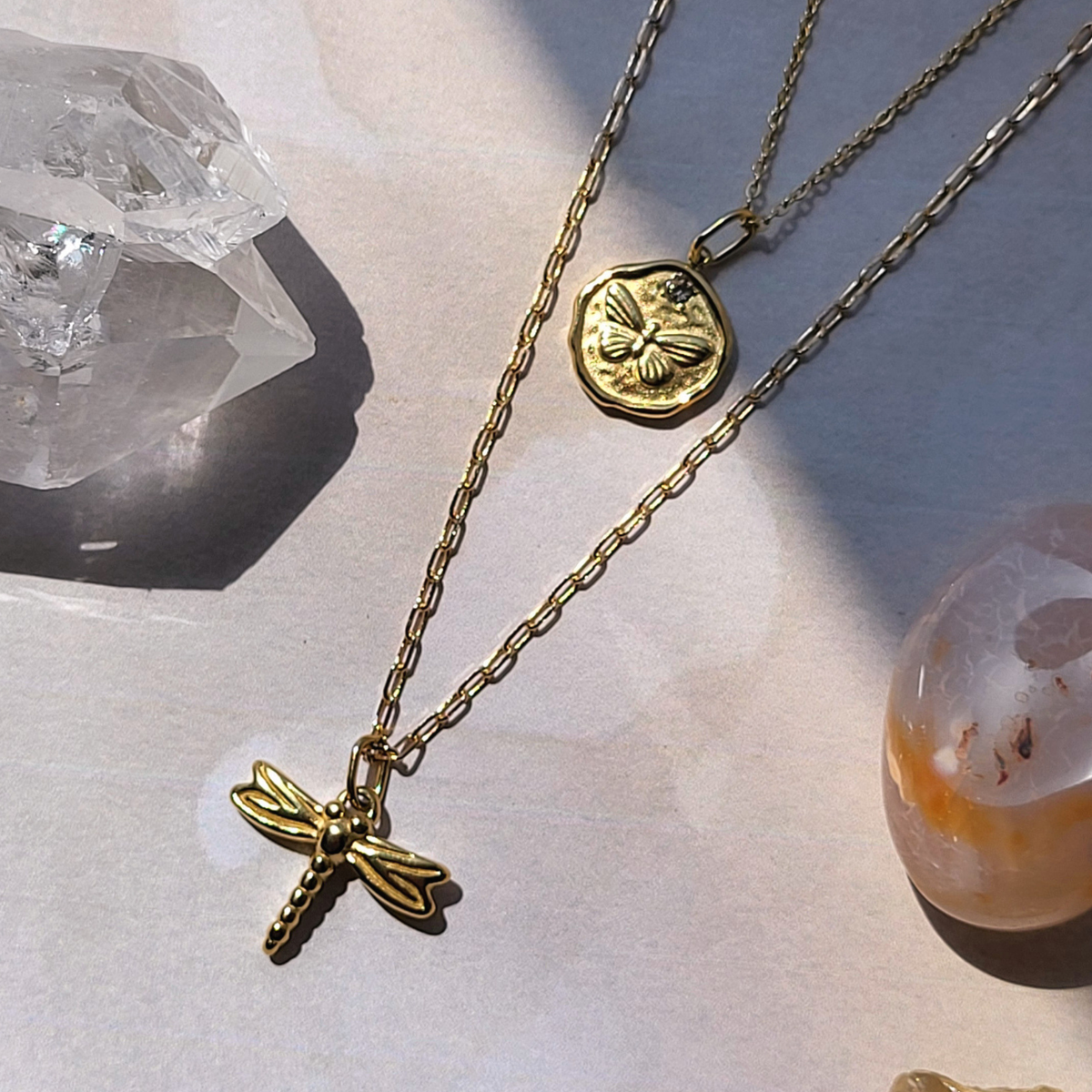 Dragonfly Necklace - Joyful Wings