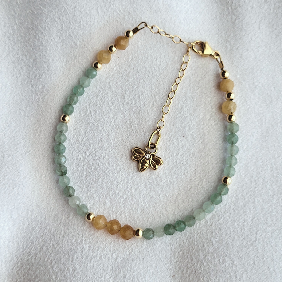 Anew — Nectar | Citrine Honeybee Spring Ritual Bracelet - Abundance & Joy