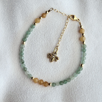 Anew — Nectar | Citrine Honeybee Spring Ritual Bracelet - Abundance & Joy