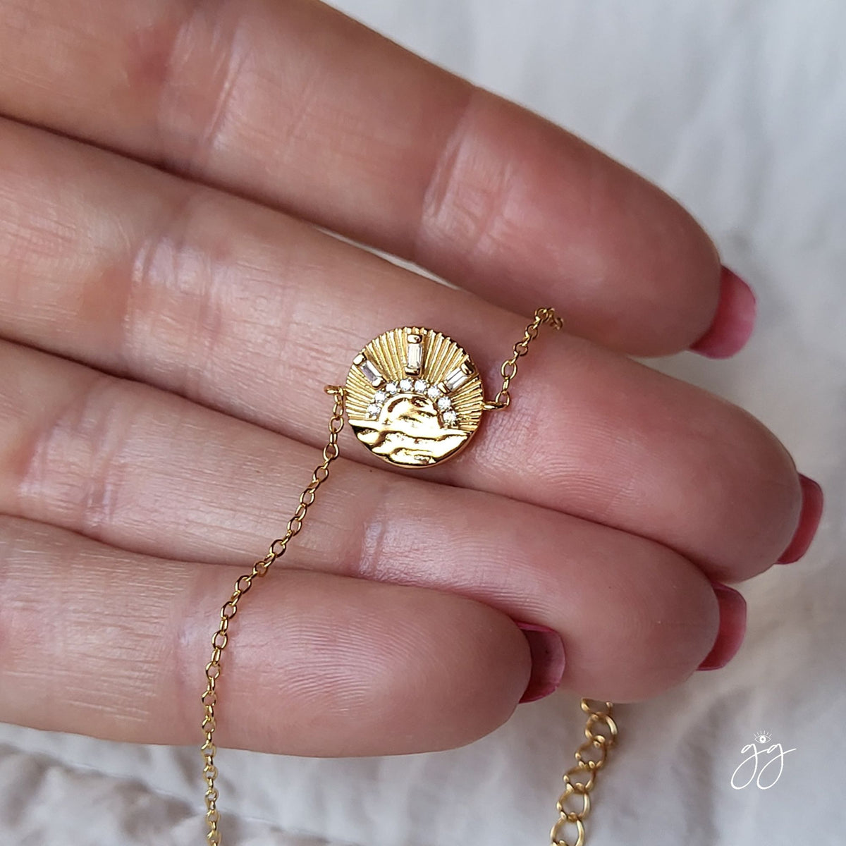 NEW BEGINNINGS BRACELET: Sun Coin Bracelet