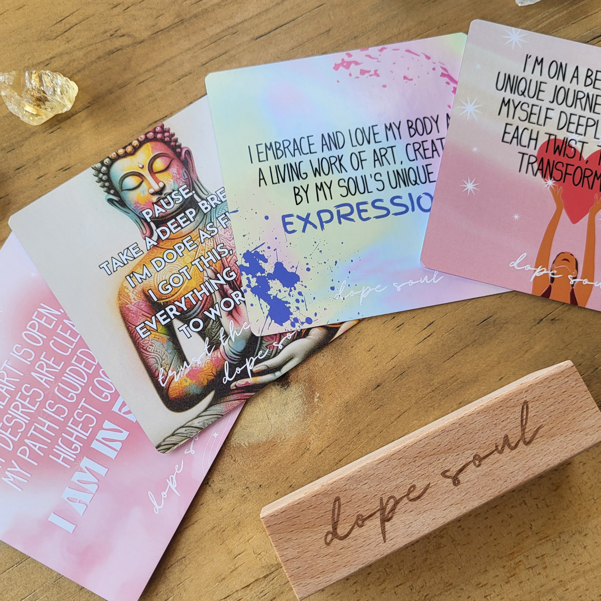 Dope Soul Affirmation Cards for Women – 54-Card Self-Love, Uplifting Sassy Spiritual Deck