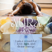 Aura Chakra Ritual Deck – Daily Affirmations & Energy Practices for Mind-Body Balance