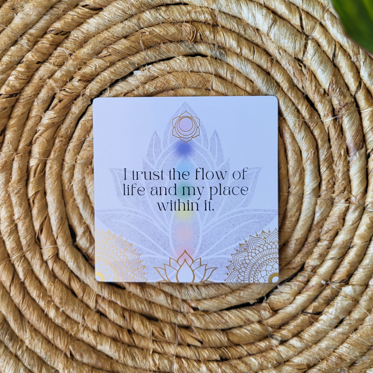 Aura Chakra Ritual Deck – Daily Affirmations & Energy Practices for Mind-Body Balance