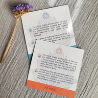 Aura Chakra Ritual Deck – Daily Affirmations & Energy Practices for Mind-Body Balance