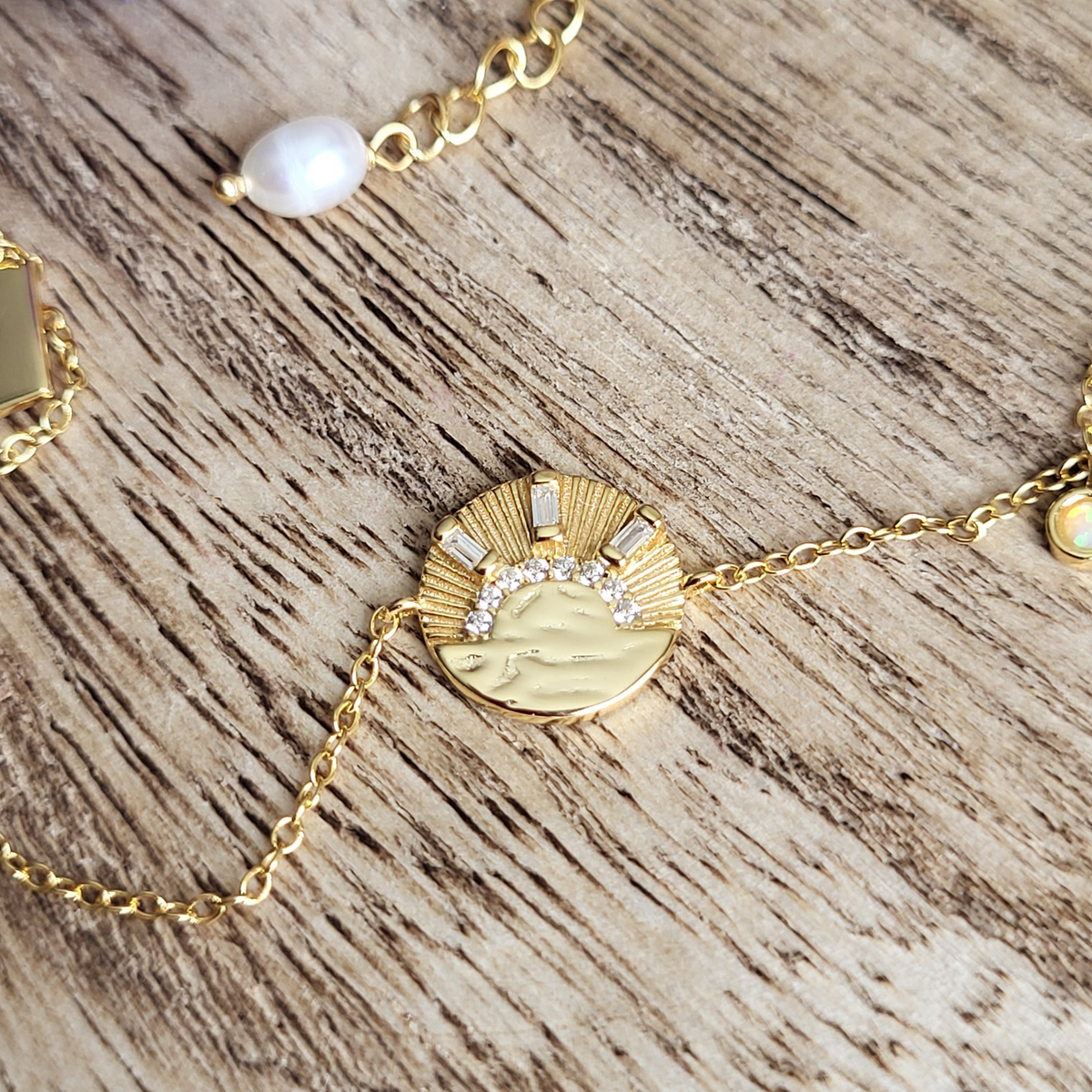 NEW BEGINNINGS BRACELET: Sun Coin Bracelet