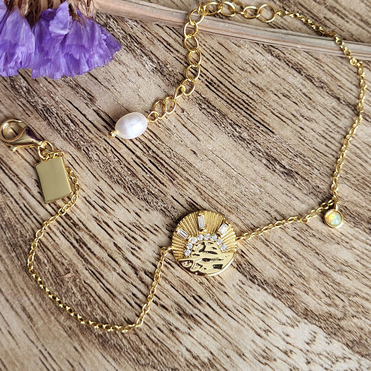 NEW BEGINNINGS BRACELET: Sun Coin Bracelet