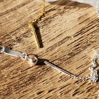 Amara Evil Eye Charm Necklace: Removable Charm Necklace