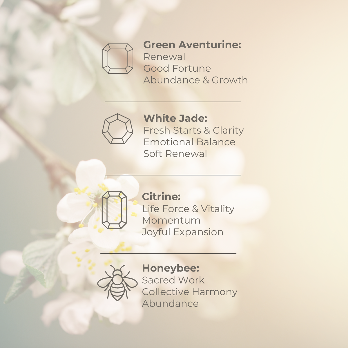 Anew — Nectar | Citrine Honeybee Spring Ritual Bracelet - Abundance & Joy