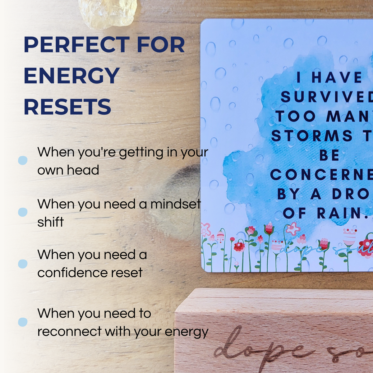 Dope Soul Affirmation Cards for Women – 54-Card Self-Love, Uplifting Sassy Spiritual Deck