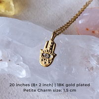 Hamsa Hand Charm Necklace