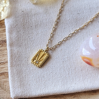 Sun Charm Necklace - Sunlit Soul
