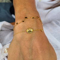NEW BEGINNINGS BRACELET: Sun Coin Bracelet