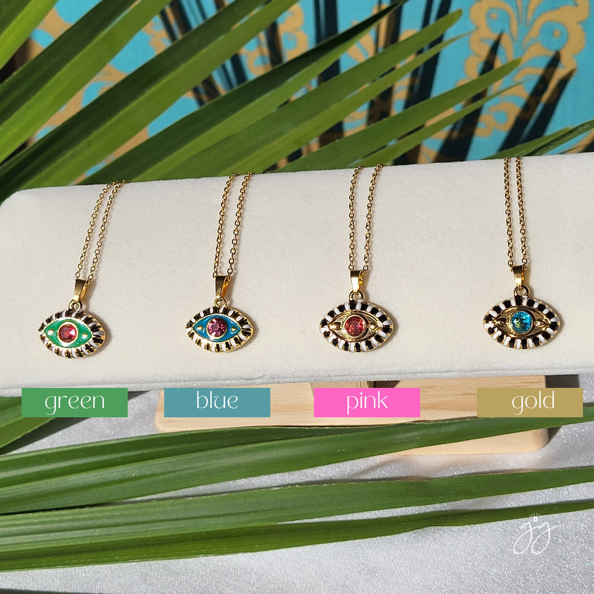 Evil Eye Pendant Charm & Necklace - 25% off sale