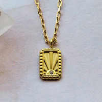 Sun Charm Necklace - Sunlit Soul
