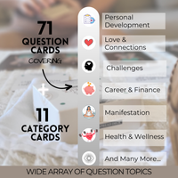 Tarot’s Lil Sidekick – 82-Card Tarot Spread Deck | Intuitive Reading Prompts for All Levels