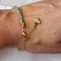 Anew — Nectar | Citrine Honeybee Spring Ritual Bracelet - Abundance & Joy