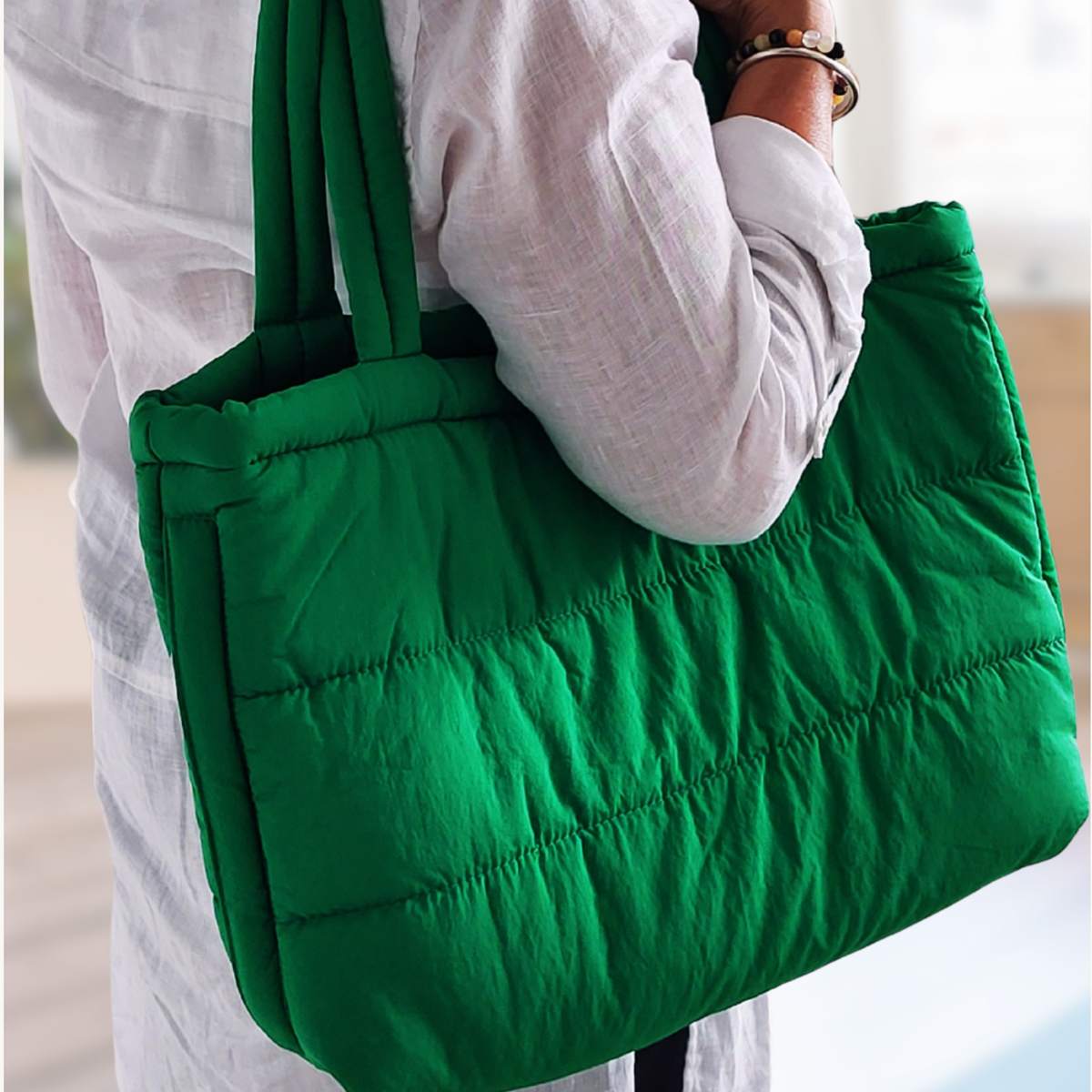PUFFER SOFT RELAXED LARGE TOTE