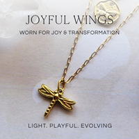 Dragonfly Necklace - Joyful Wings