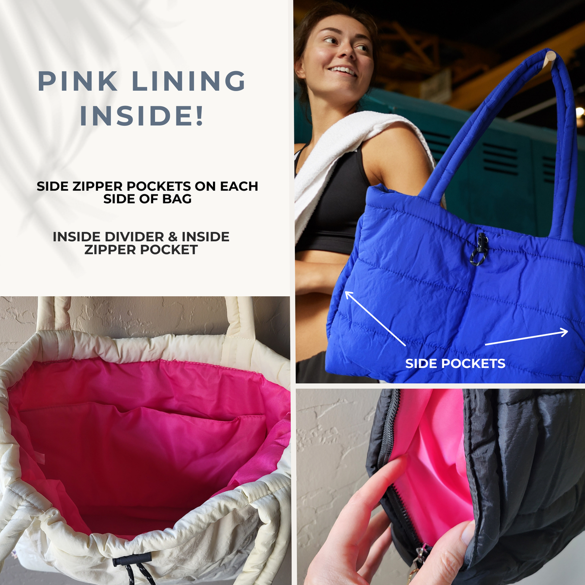 PUFFER SOFT RELAXED LARGE TOTE