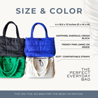 PUFFER SOFT RELAXED LARGE TOTE