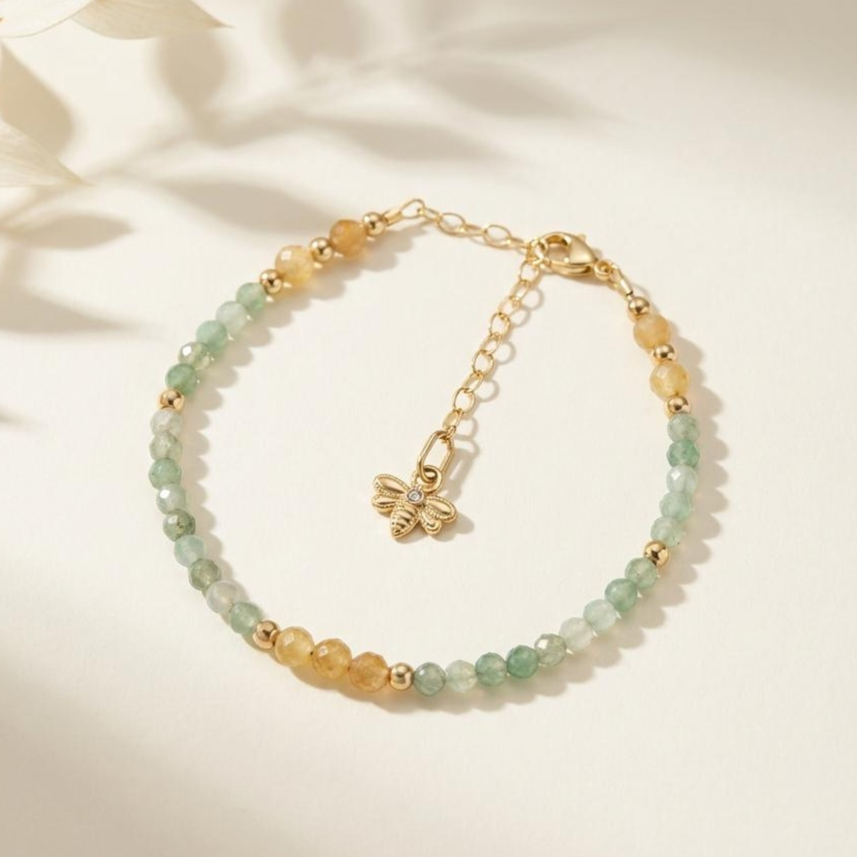 Anew — Nectar | Citrine Honeybee Spring Ritual Bracelet - Abundance & Joy