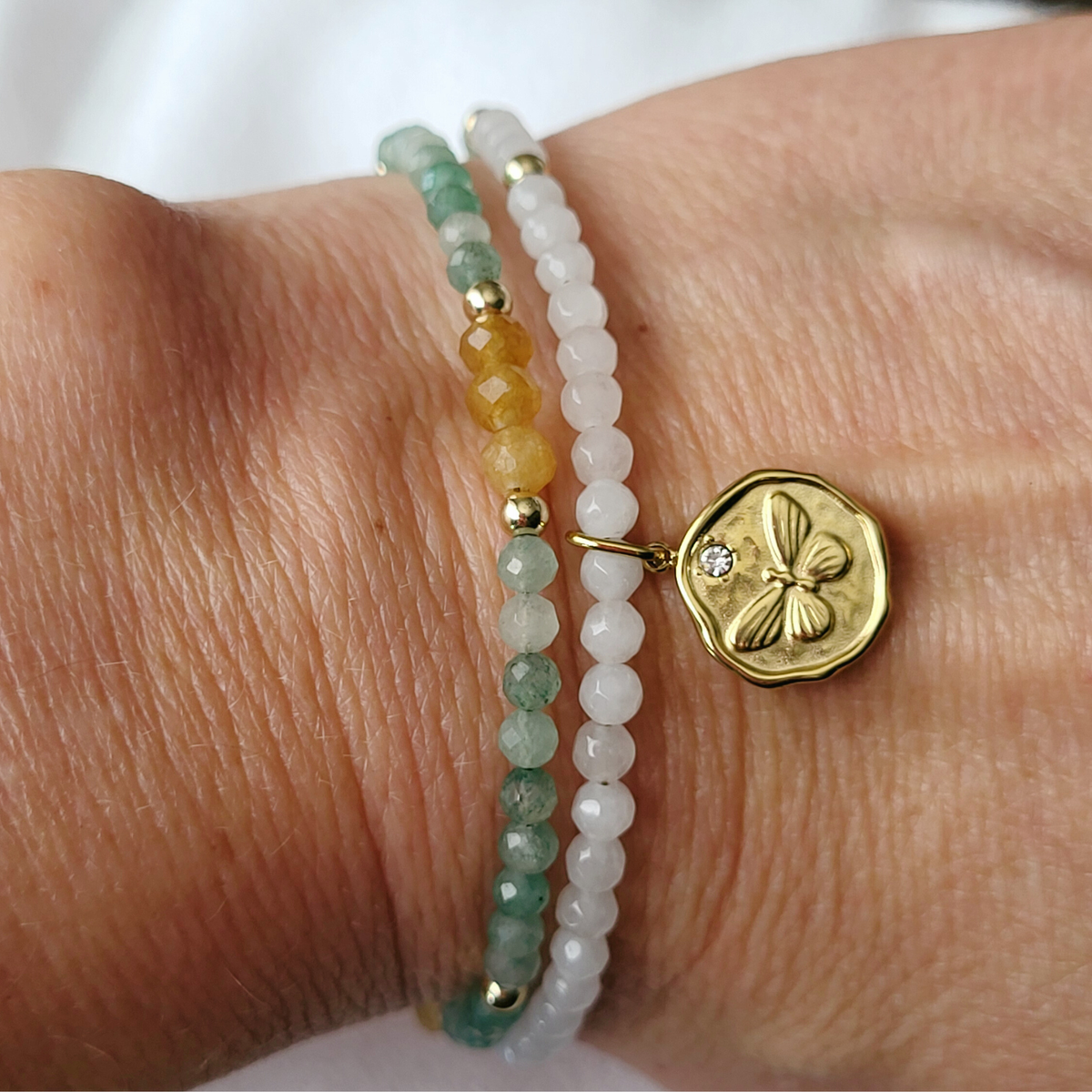 Anew — Nectar | Citrine Honeybee Spring Ritual Bracelet - Abundance & Joy