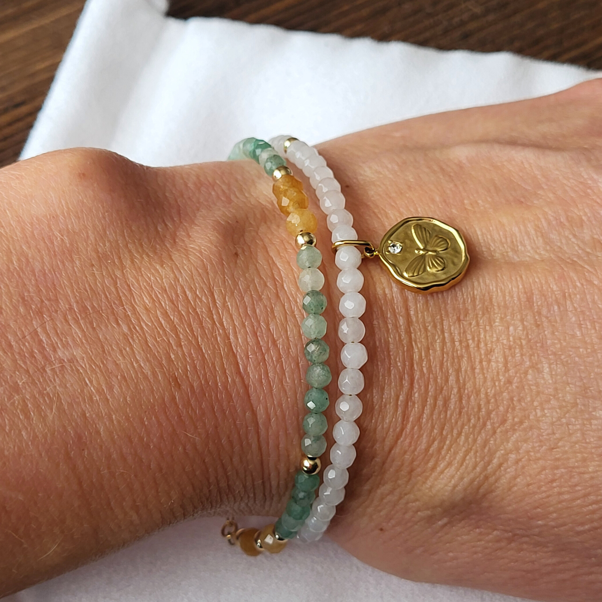 Anew — Nectar | Citrine Honeybee Spring Ritual Bracelet - Abundance & Joy